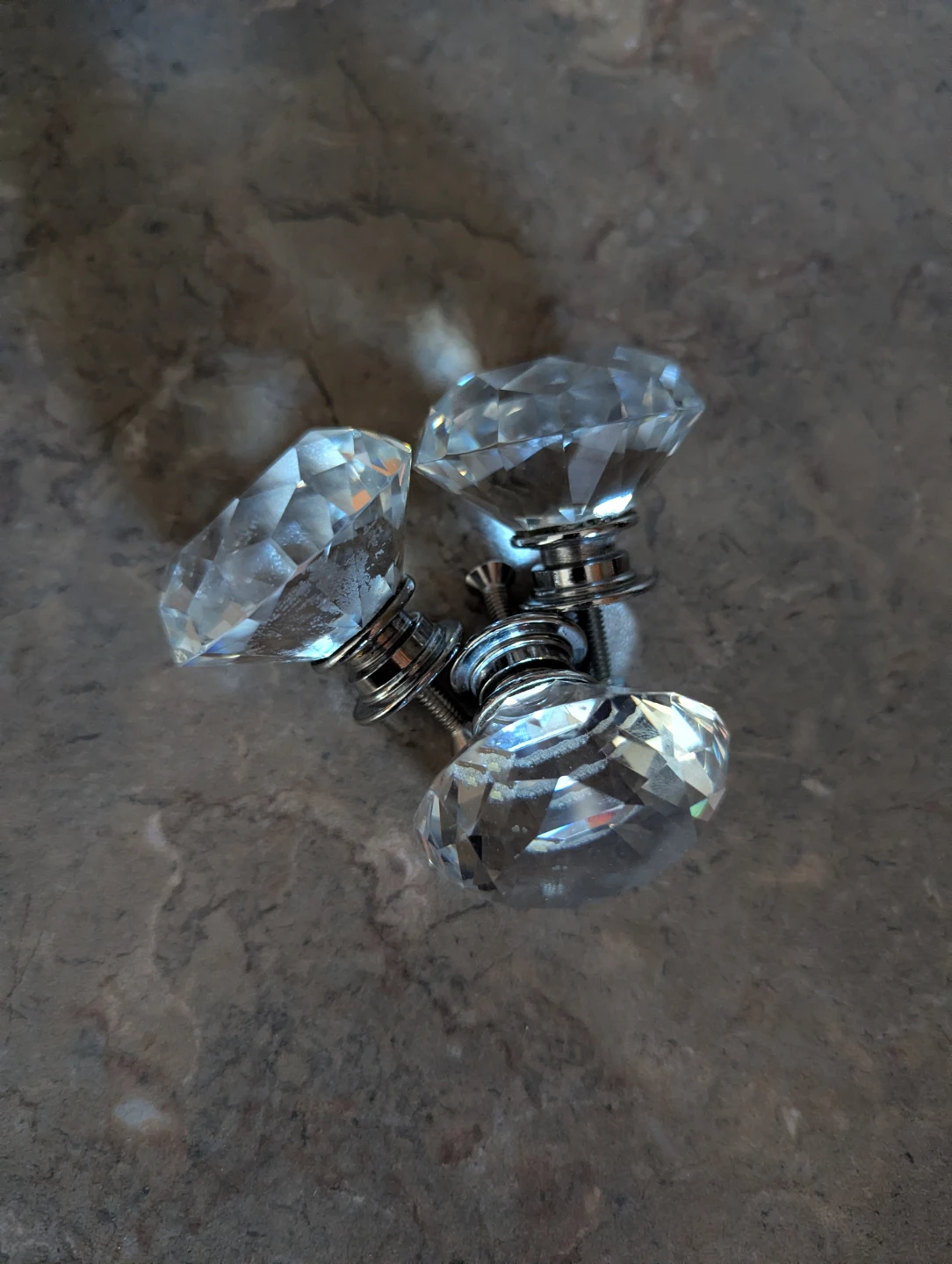 24  crystal knobs for kitchen cabinets - photo 3