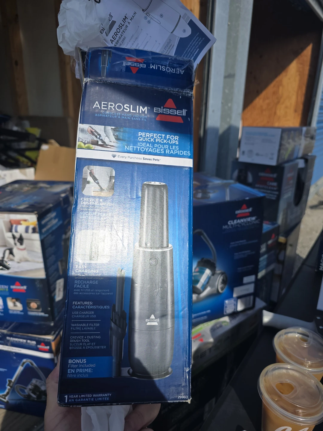 Bissell Aeroslim Cordless Handheld Vacuum 2986D - photo 3