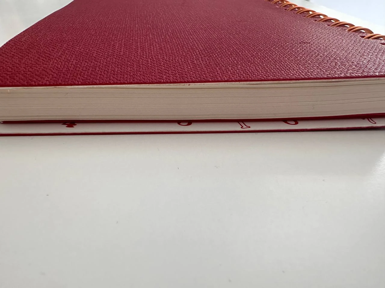 NEW Studio Oh! Agatha Lined Red Spiral Notebook / Journal - photo 2