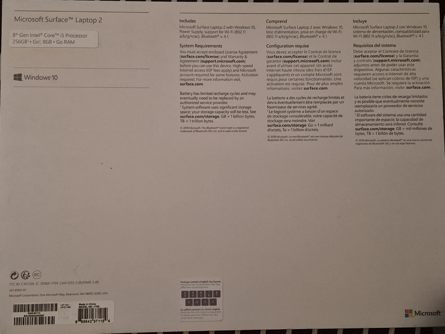 Microsoft Surface Laptop 2 - photo 5