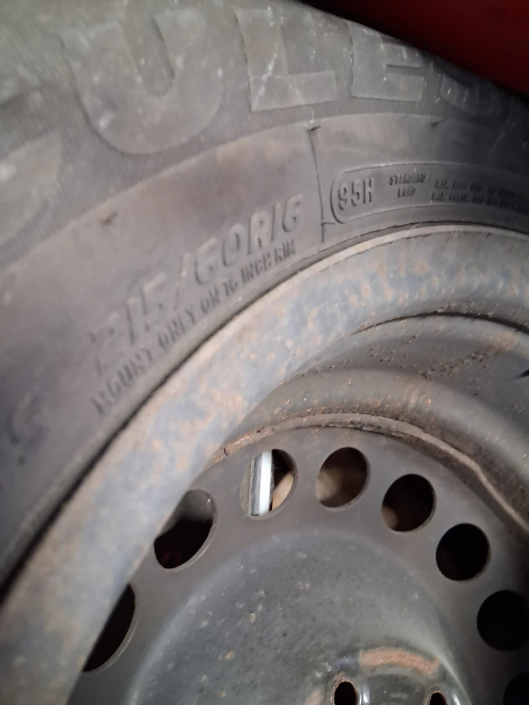 Tire with rim three tires - photo 4