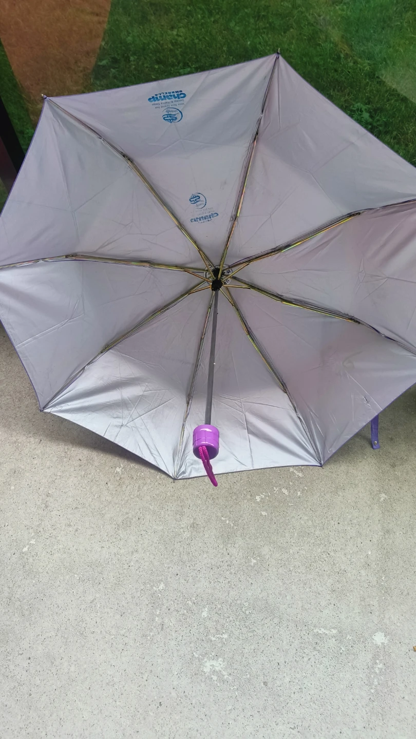 Purple Travel Umbrella - photo 2