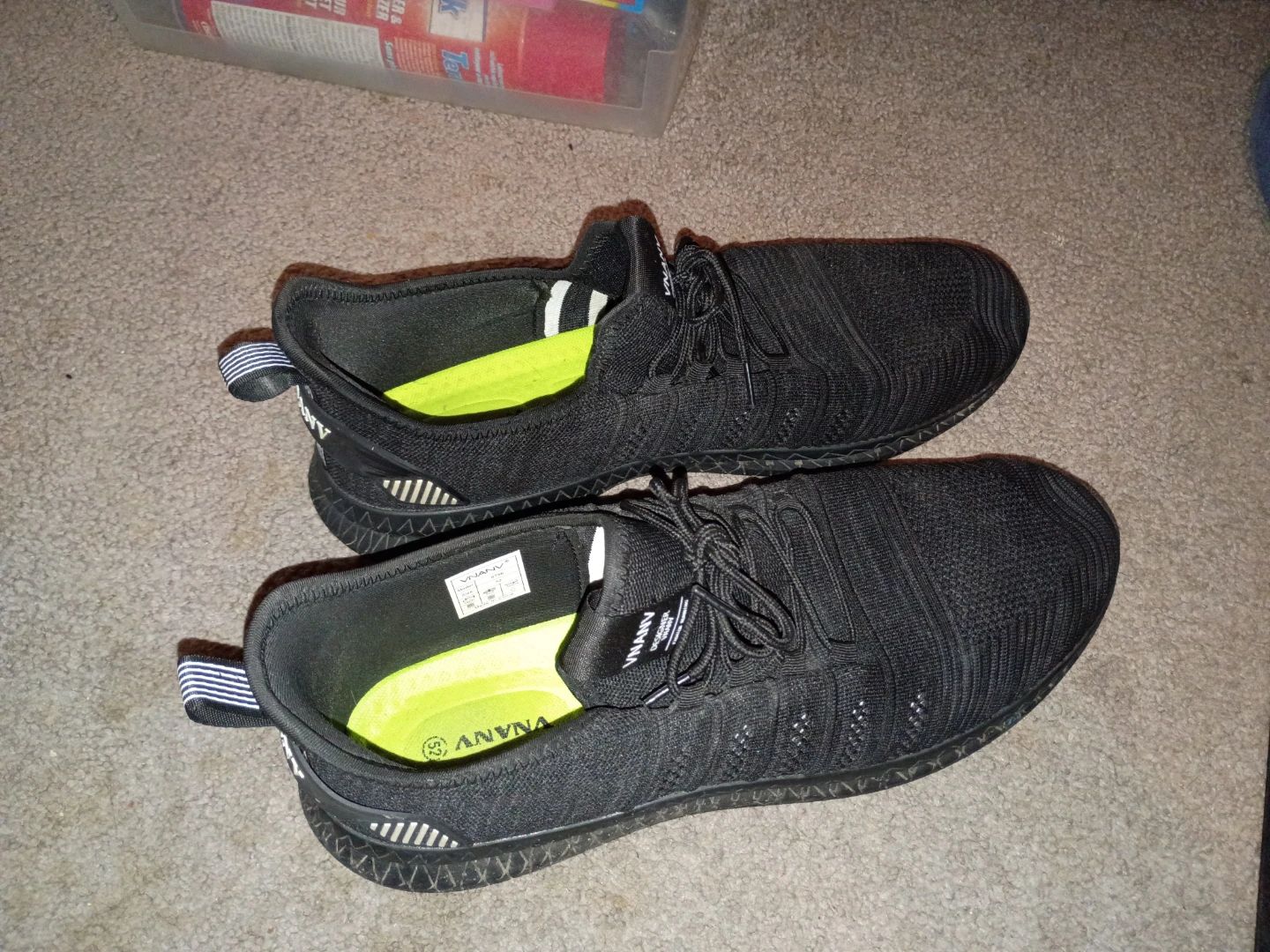 Men's size 18 running shoes