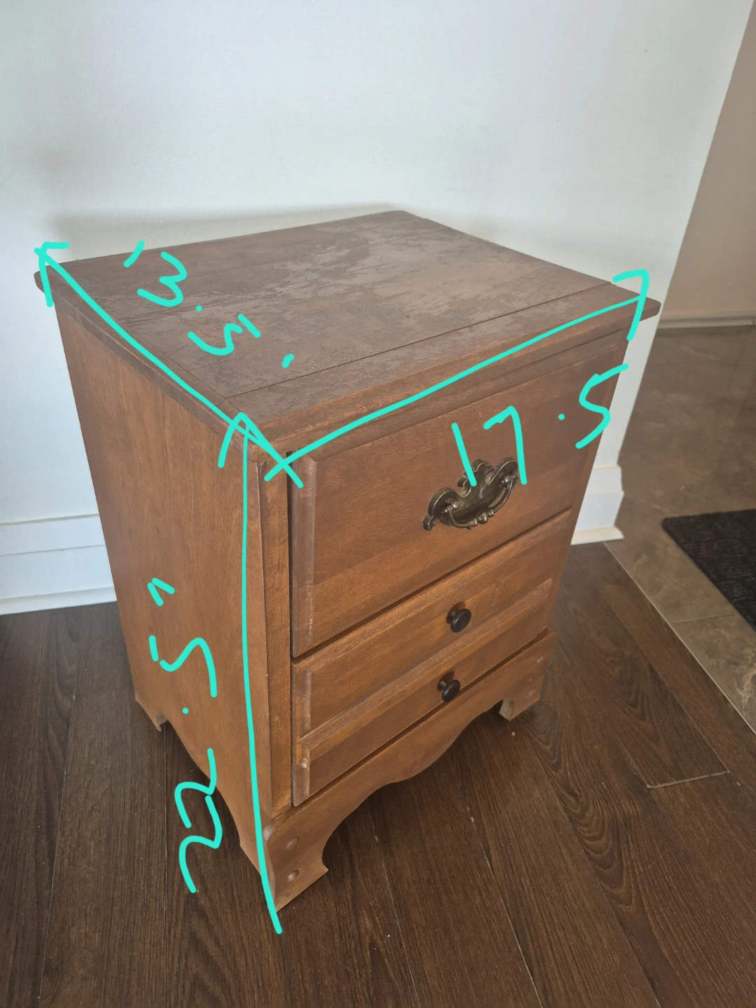 Wooden End Tables/ Night Tables with Drawers - photo 5