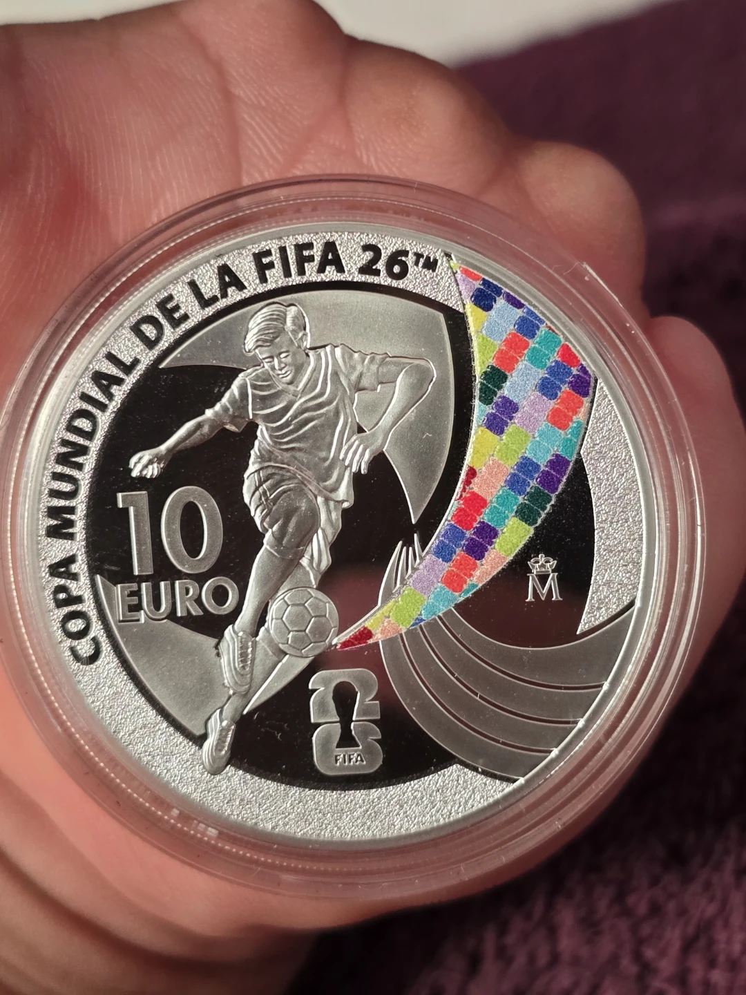 2026 FIFA World Cup 10 Euro Coin - Spain - photo 5
