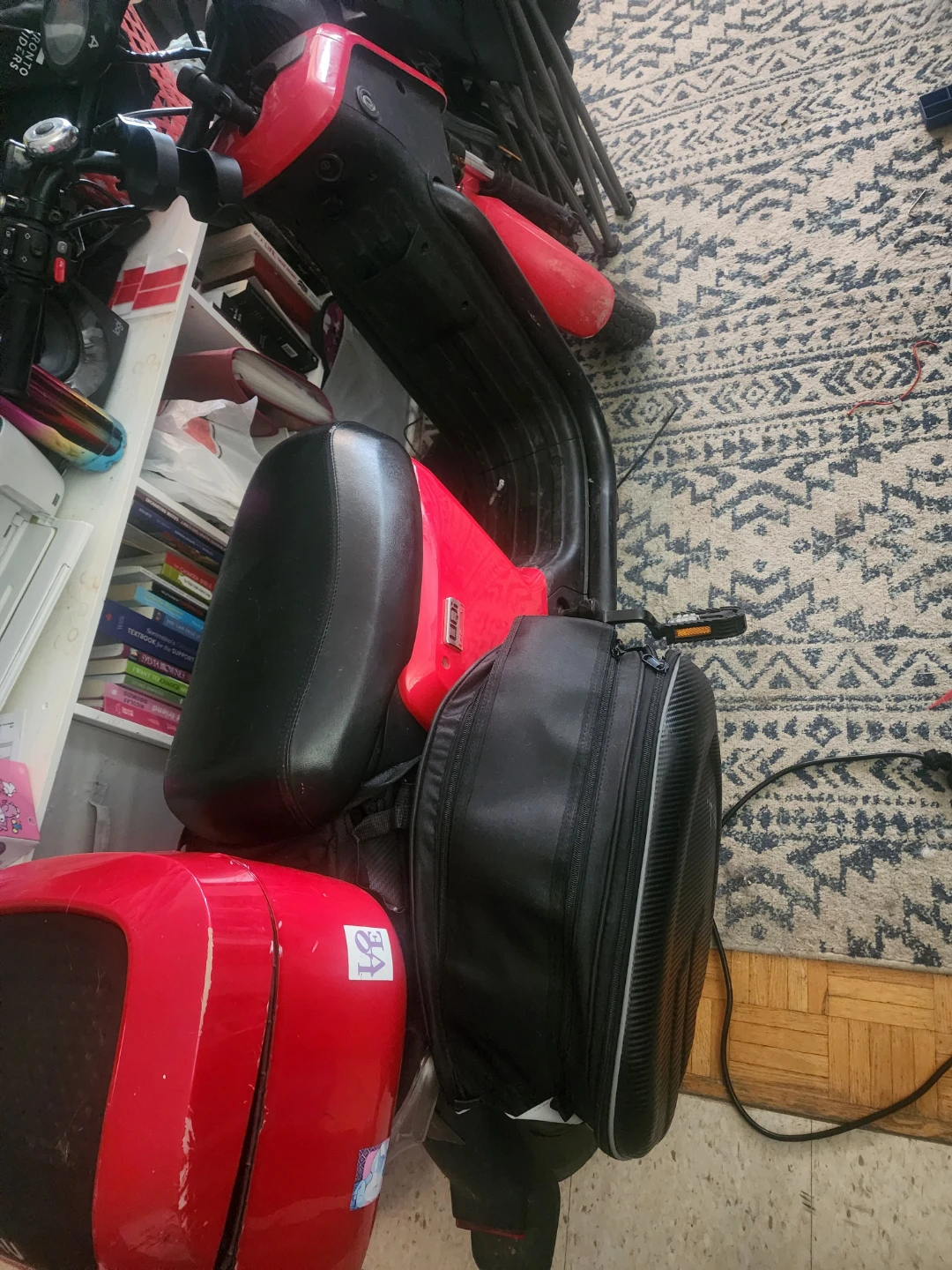 Nui Red Electric Scooter