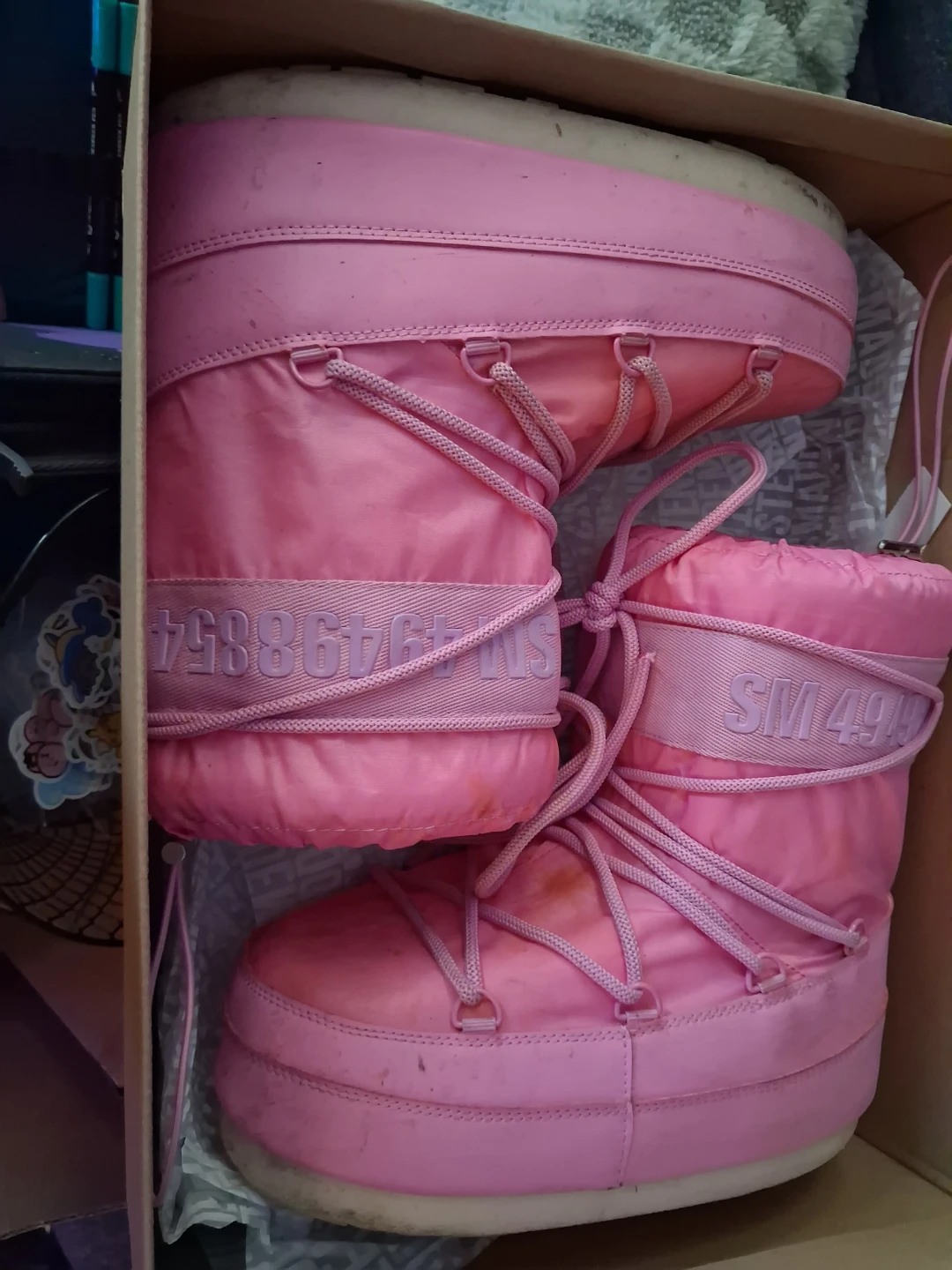 Steve Madden Pink Puffer Boots - photo 2