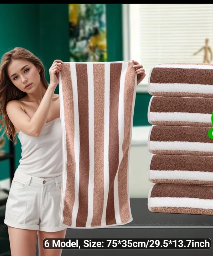 4 Piece Hand Towel Set - 35x75cm