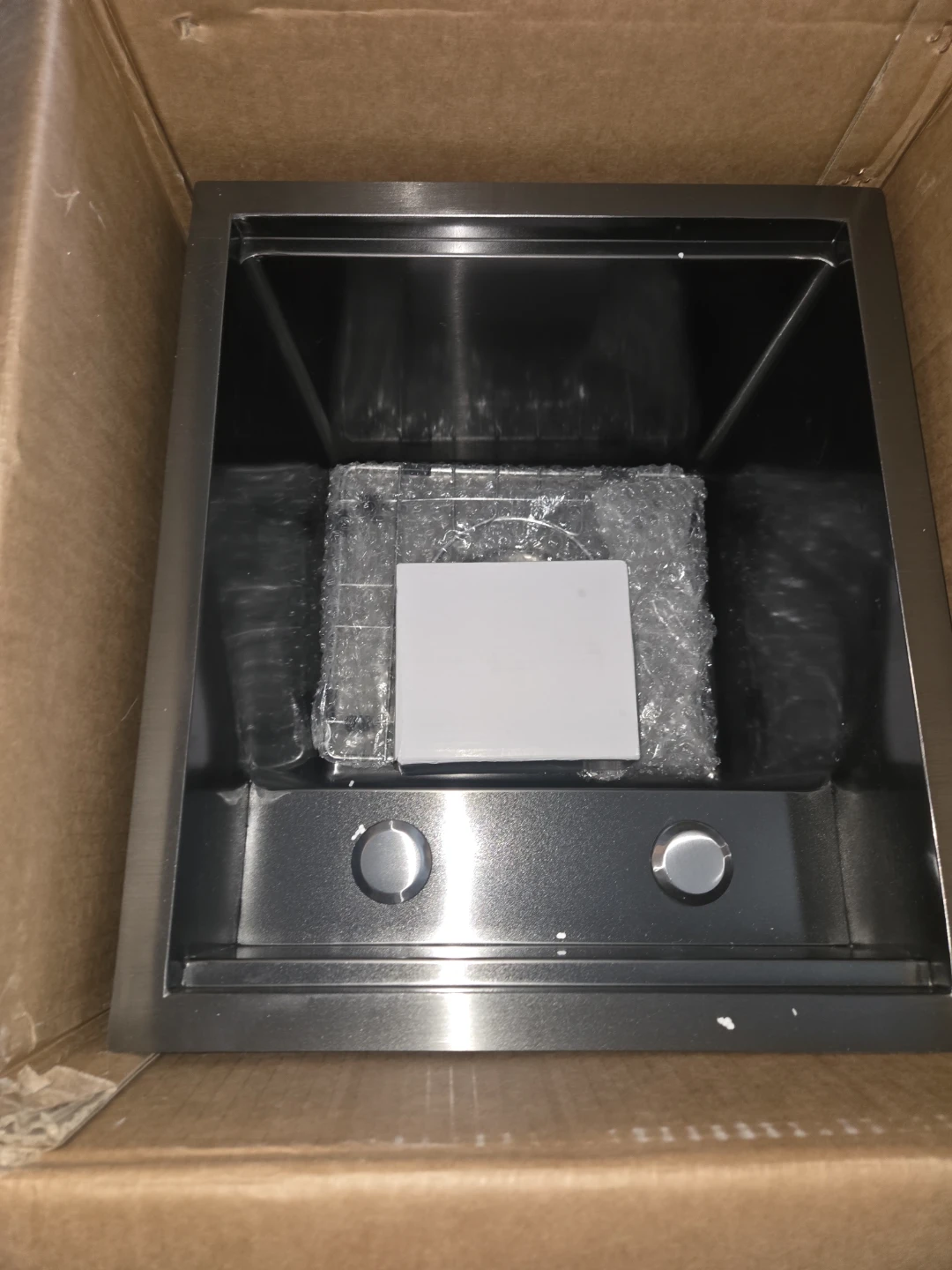 Koardink Black 13x15 Inch RV Kitchen Sink - photo 3