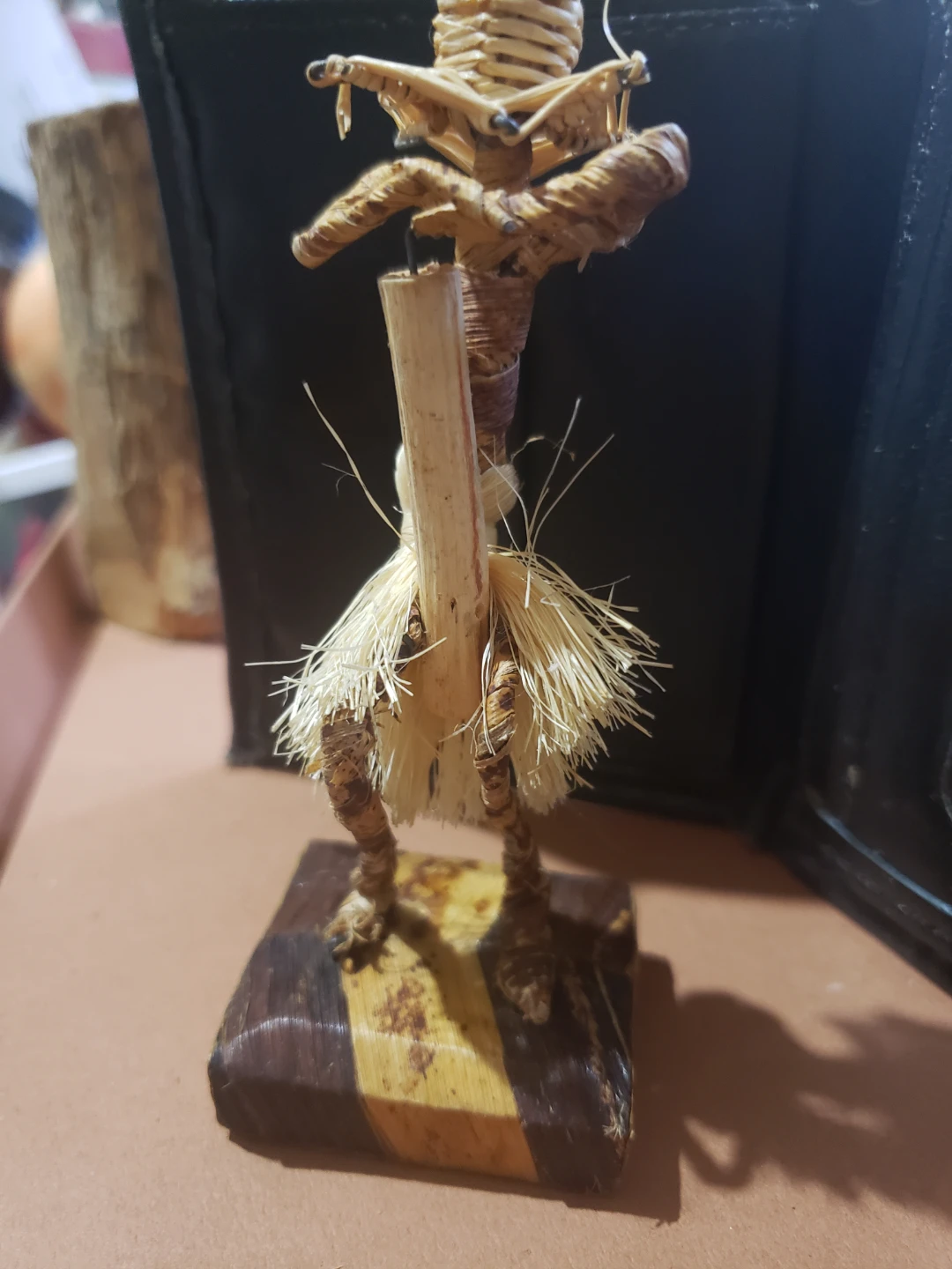 Handmade Straw Figurine - photo 2