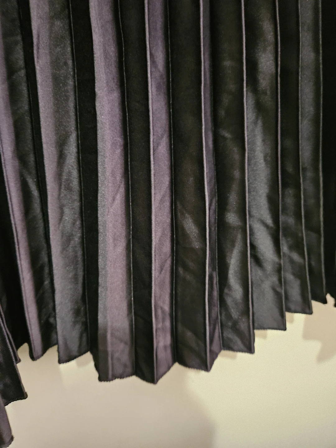 Black Pleated Maxi Skirt - photo 2