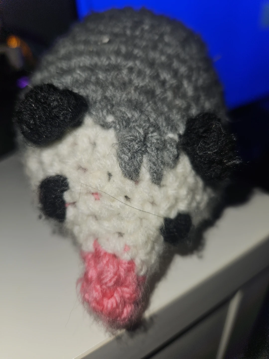 Crochet Opossum Plush
