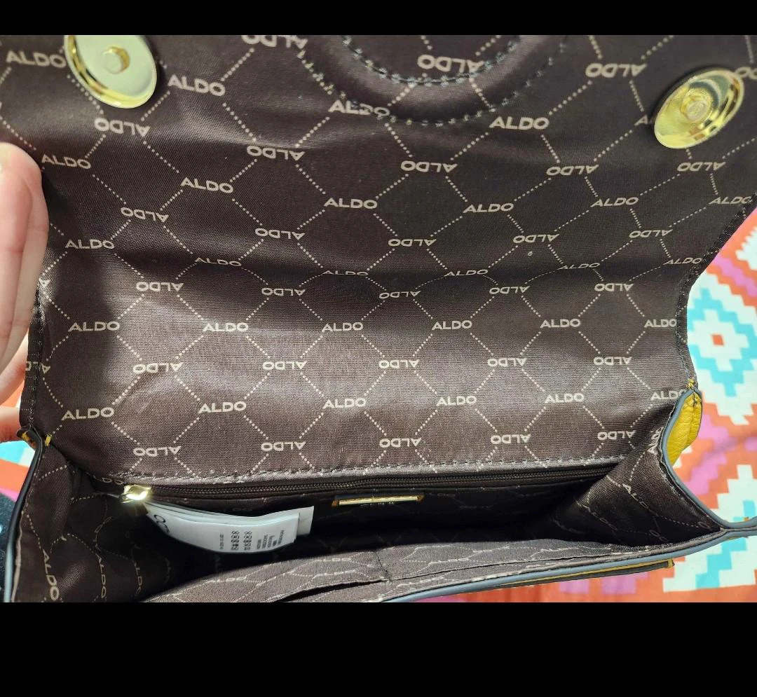 Aldo Yellow crossbody purse - photo 2