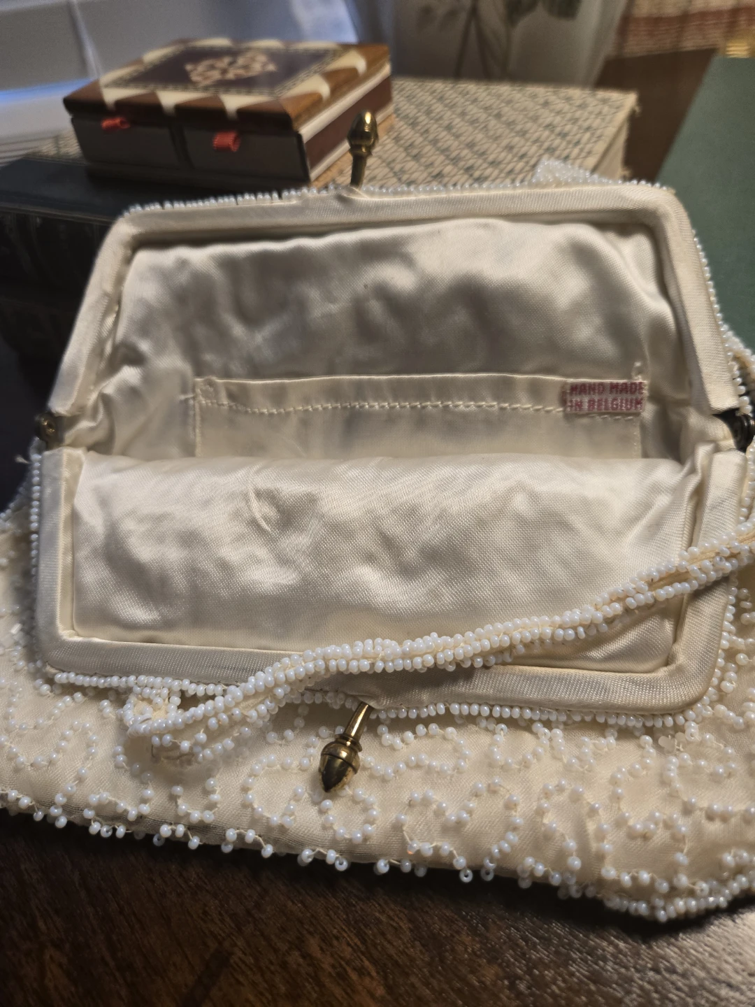 Vintage Beaded Handbag - Made in Belgium - photo 3