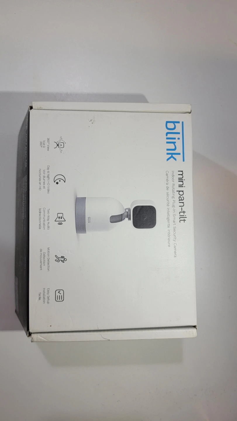 Blink Mini Pan-Tilt Indoor Smart Security Camera