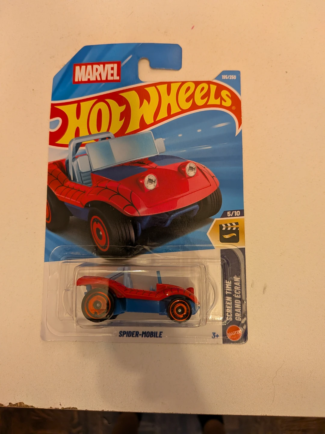 Hot Wheels Marvel Spider-Mobile Toy Car - photo 3