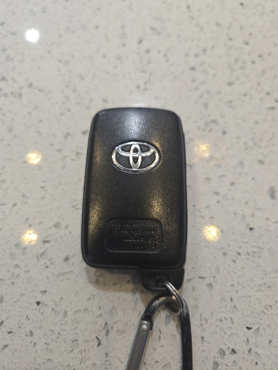 Toyota Key Fob with Emergency Key from 2009 Toyota Rav4 - photo 3