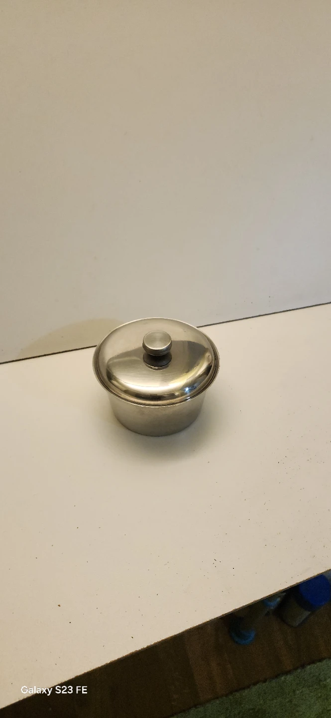 Stainless Steel mini Pot with Lid  2.5"×4"