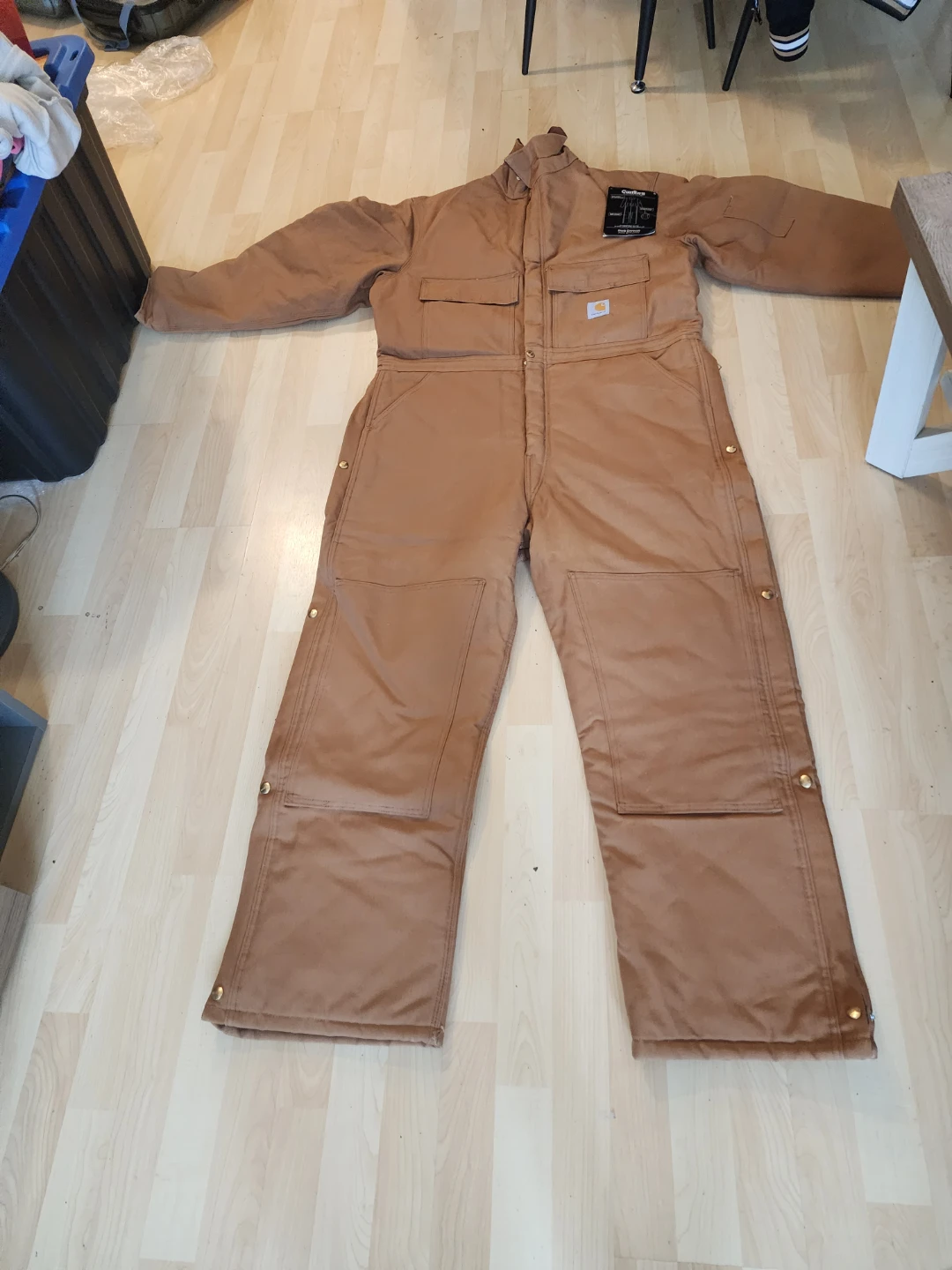 Carhartt Duck Coverall Arctic Quilt Lined