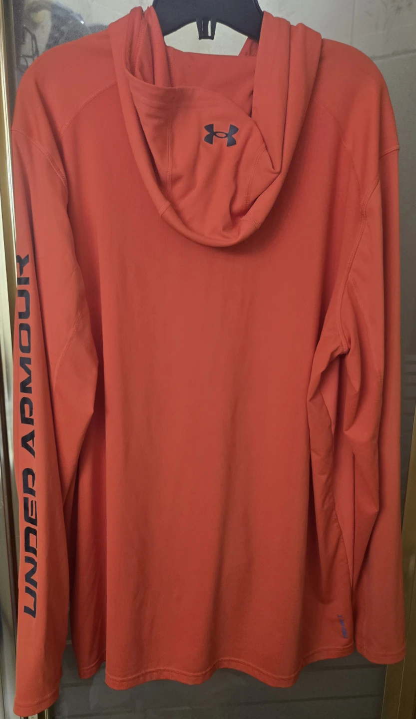 Men's Under Armour loose-fit Iso-Chill sunshirt hoodie. XL. EUC. - photo 2