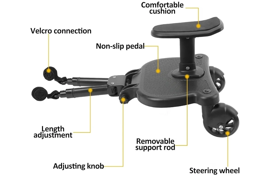 Stroller Board with Seat - photo 2