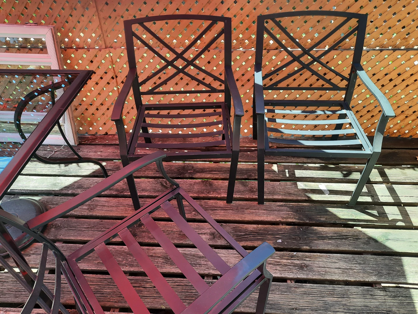 Table with 3 chairs - photo 2