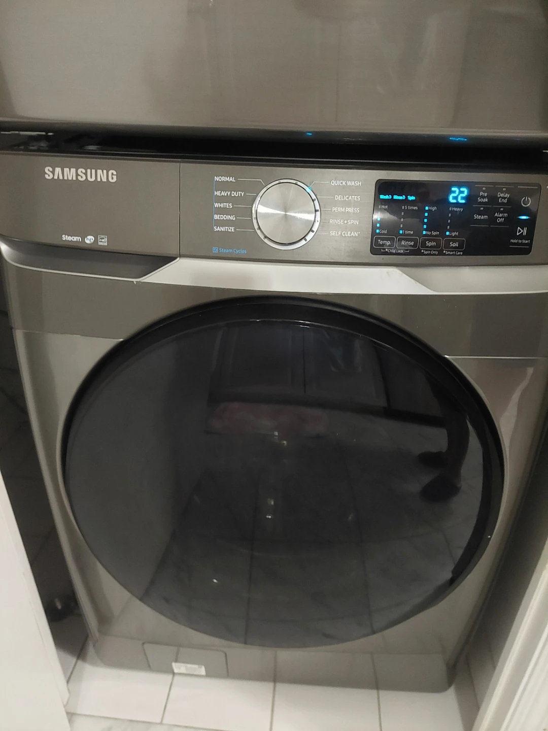 Samsung Front Load Washing Machine - photo 3