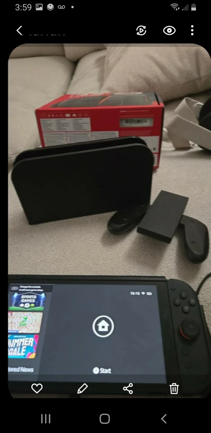 Nintendo switch 2 mint condition - photo 4