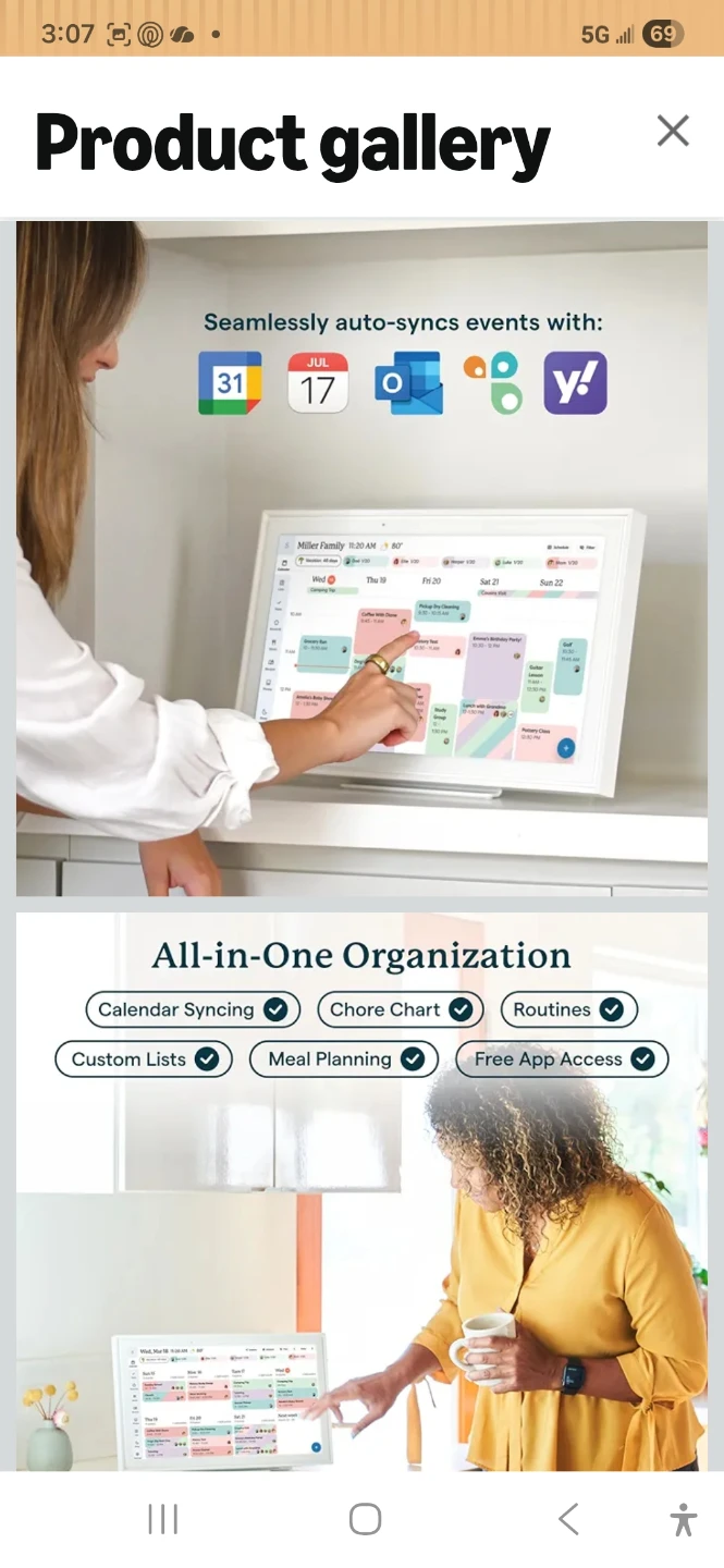 Skylight 15" Smart Display Calendar - photo 2