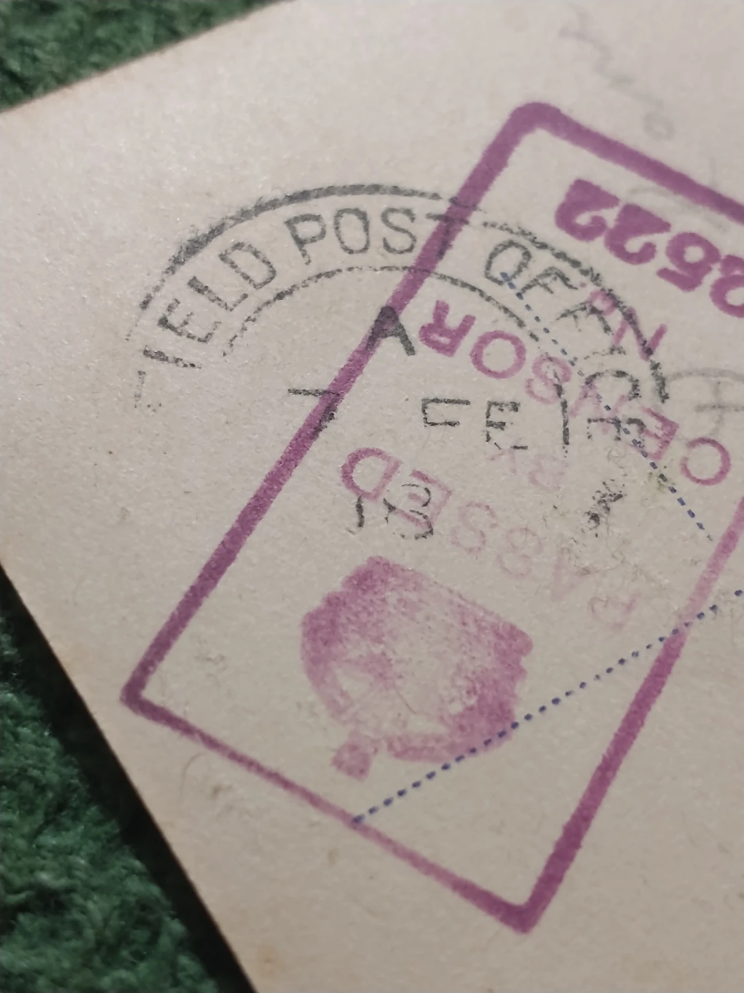 1918 WWI Treviso postcard sent field post and censored to UK - photo 5