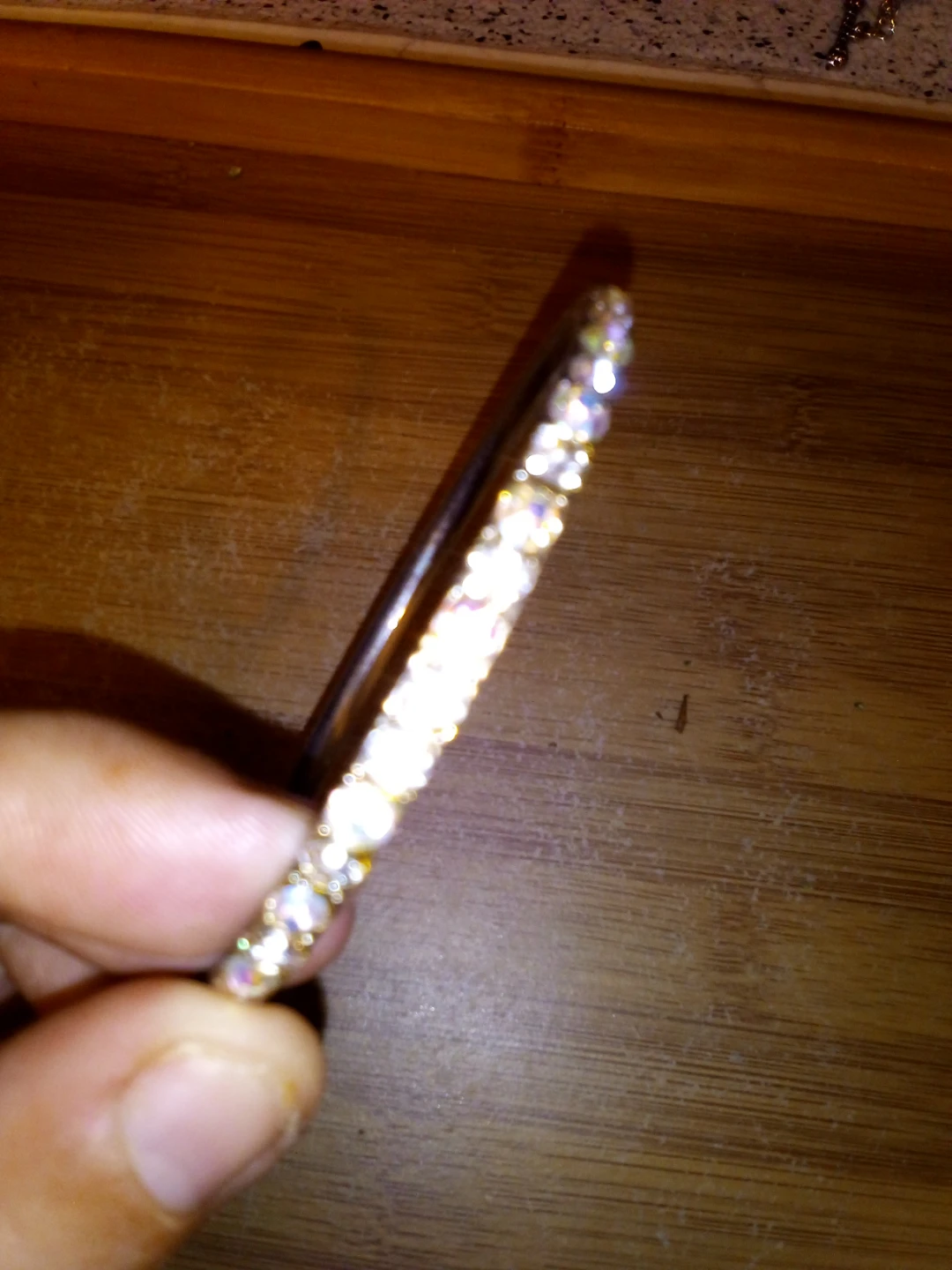 Sparkly Bangle Bracelet
