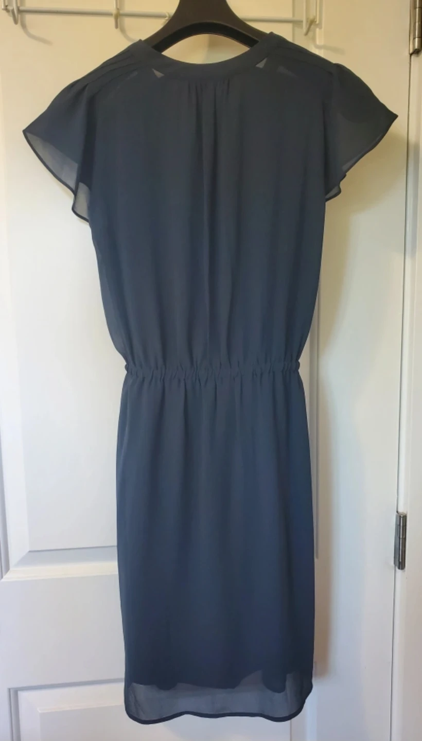 BRAND NEW  H&M Forest Green Chiffon Dress - XXS - photo 2