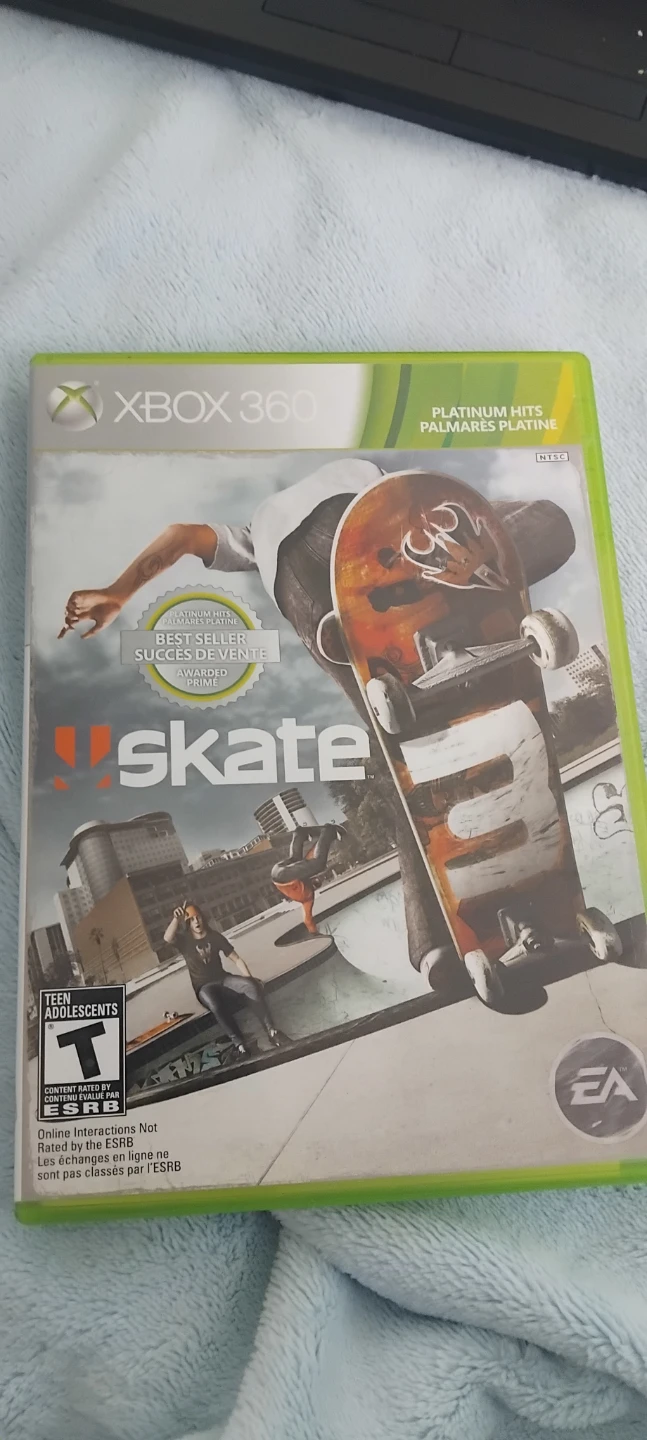 Xbox 360 Skate Platinum Hits Video Game