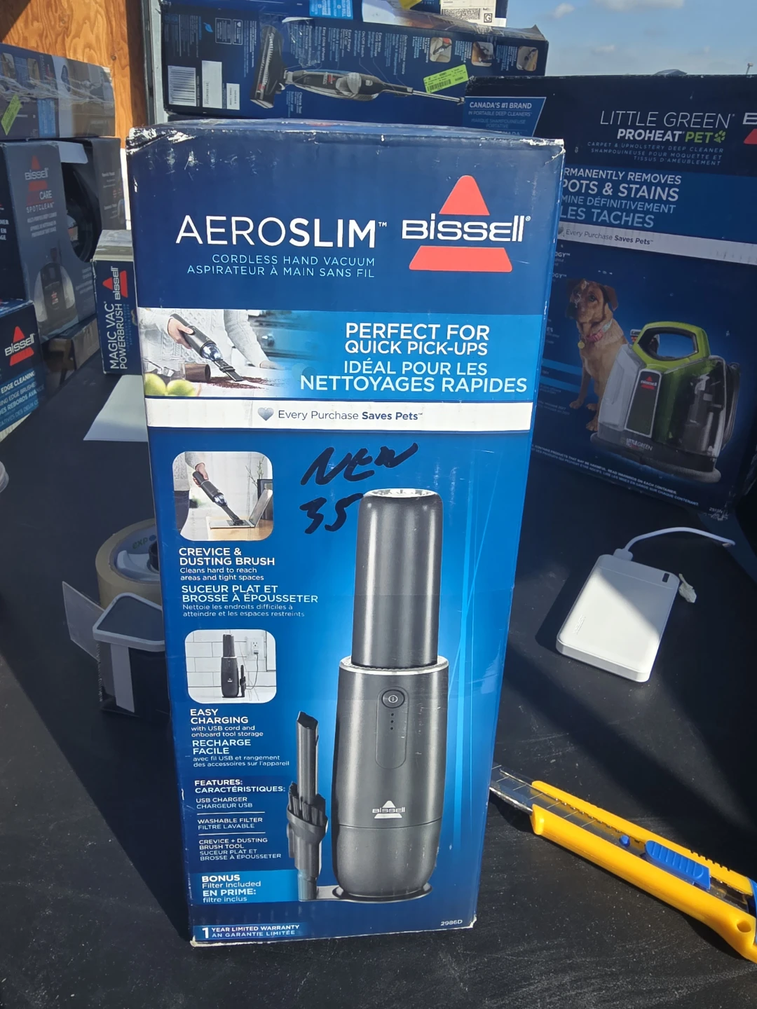 Bissell Aeroslim Cordless Handheld Vacuum 2986D