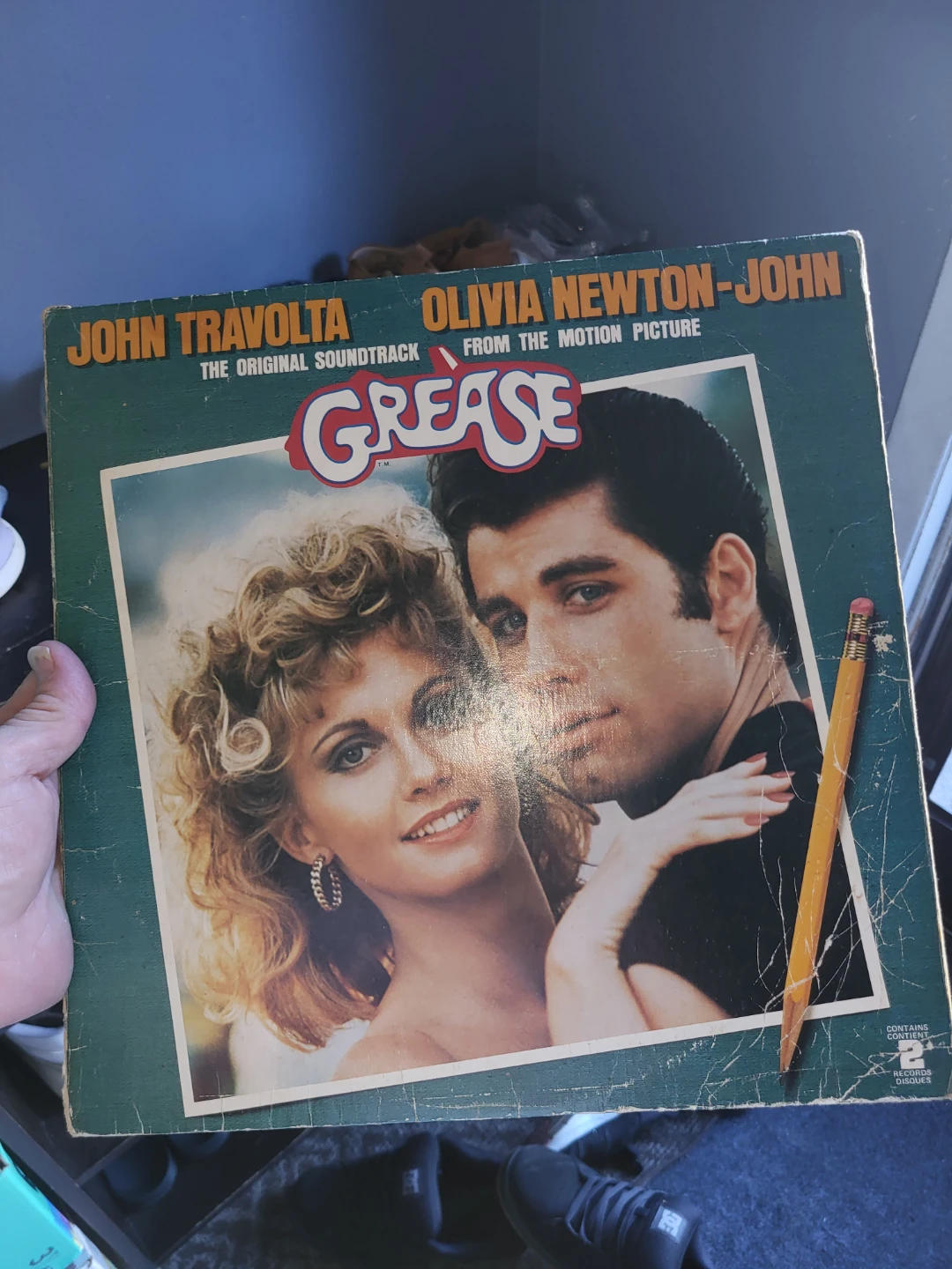 Grease The Original Soundtrack Vinyl Record