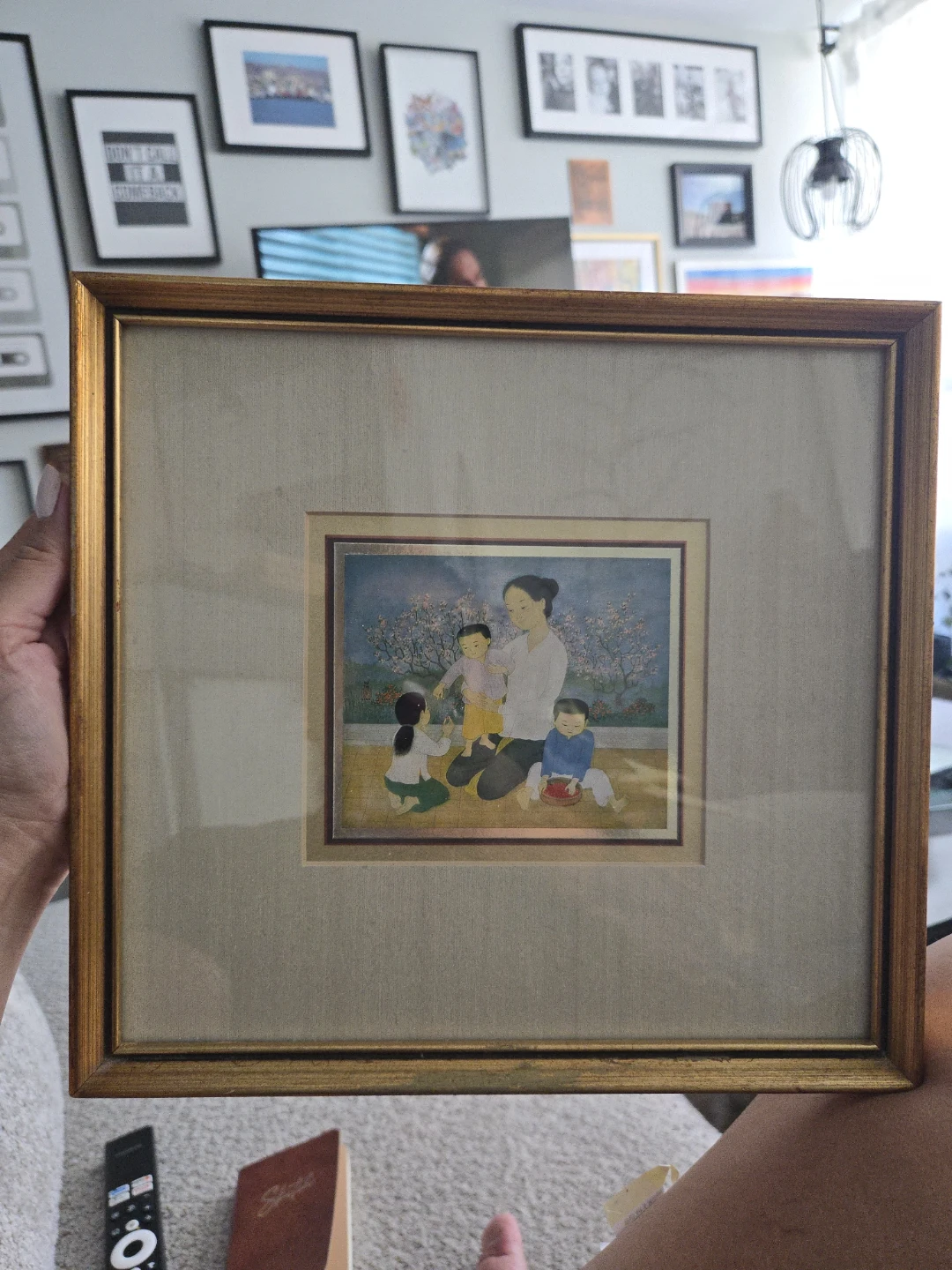"LA CUEILLETTE DES FRUITS" Reproduction by Mai Trung Thu
