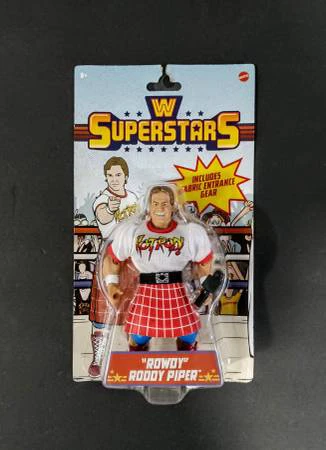 WWE Superstars "Rowdy" Roddy Piper Action Figure (New)