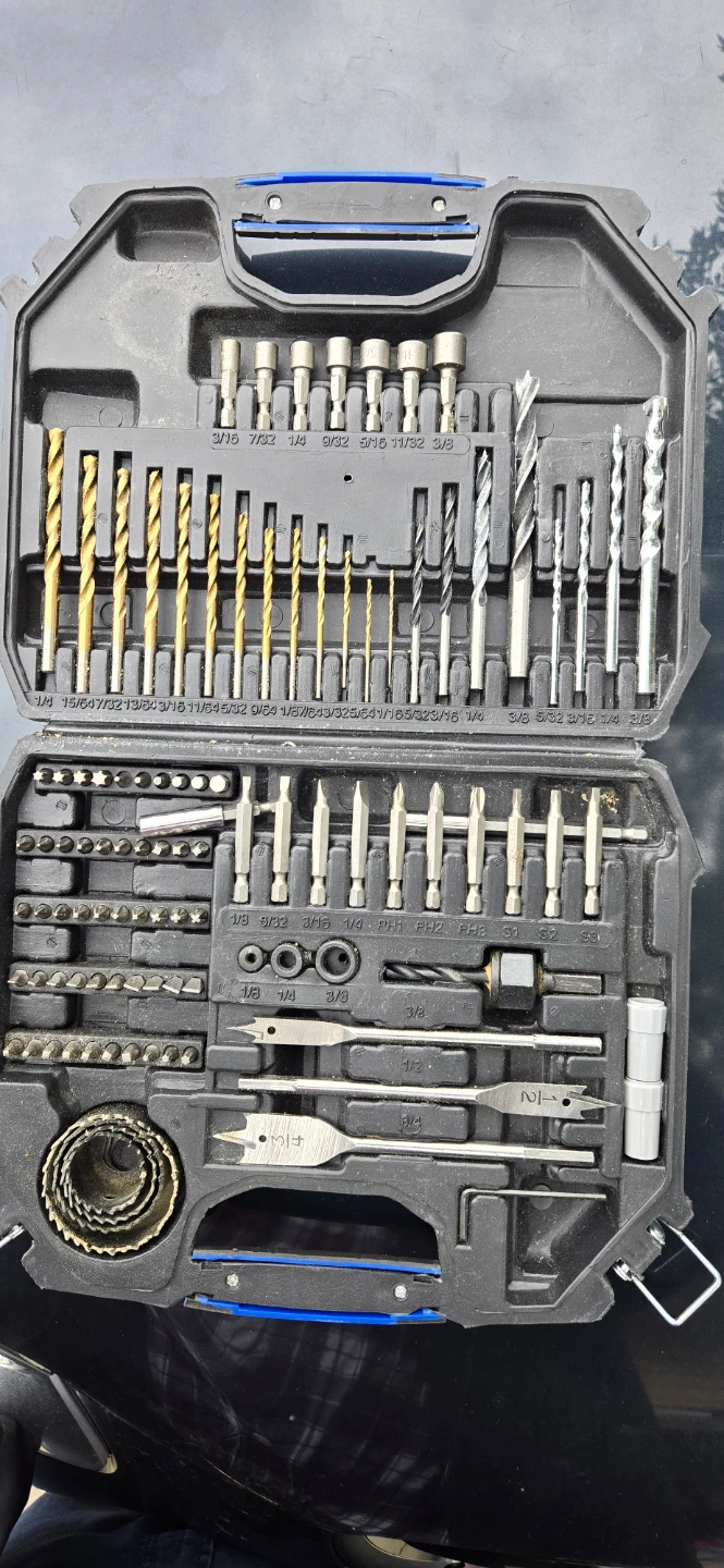 Mastercraft Drill and Driver Bit Set with Case - photo 2