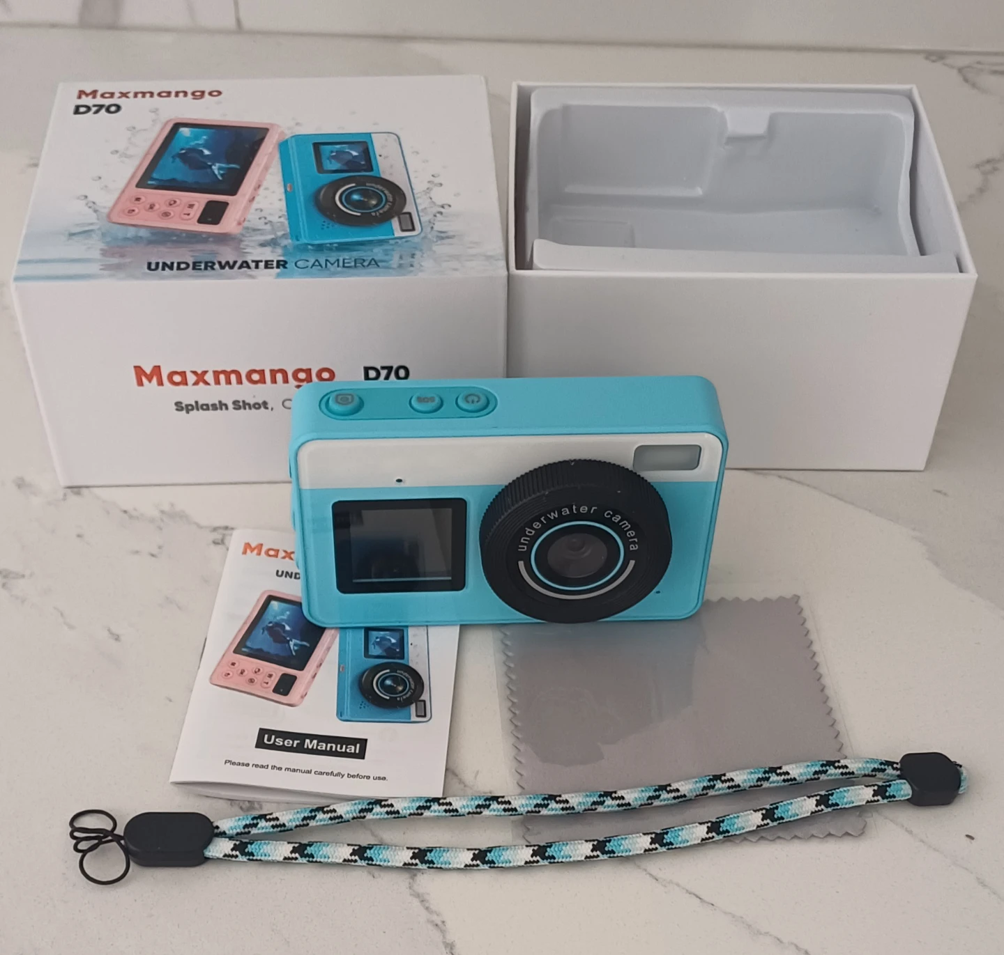 Maxmango D70 Underwater Camera - photo 3