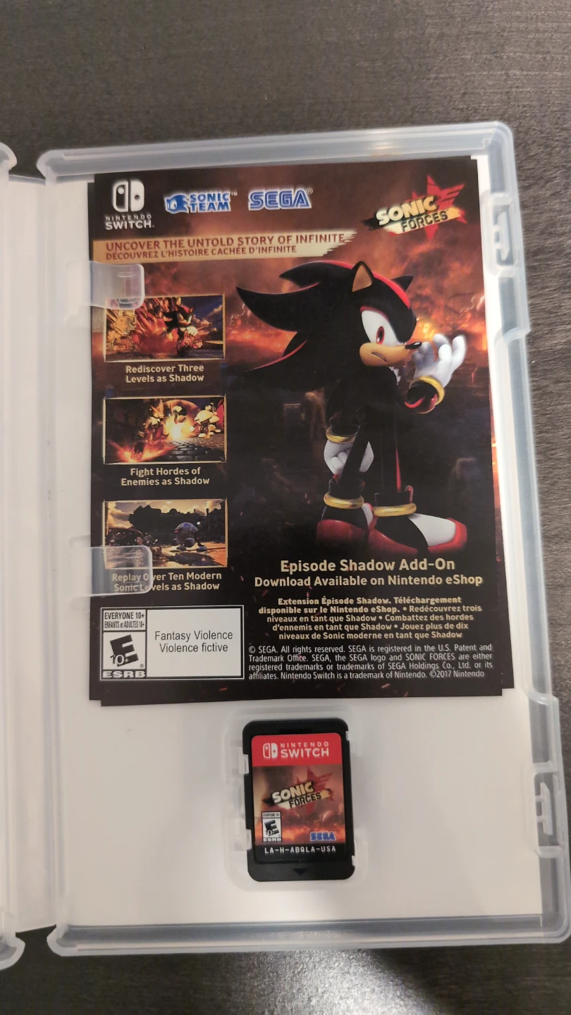 Nintendo Switch Sonic Forces Bonus Edition Game - photo 2