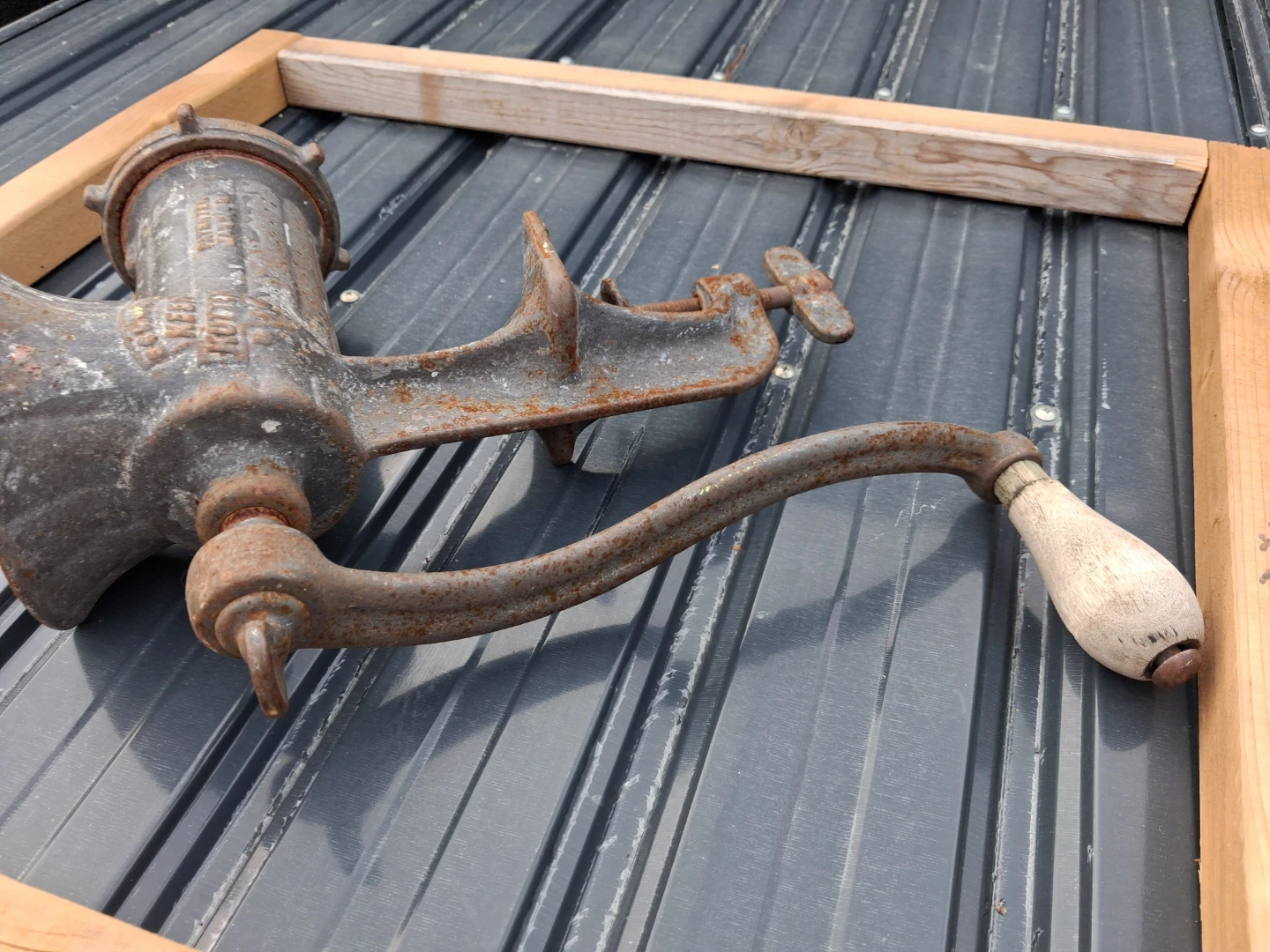 Vintage Enterprise Meat Grinder - photo 2