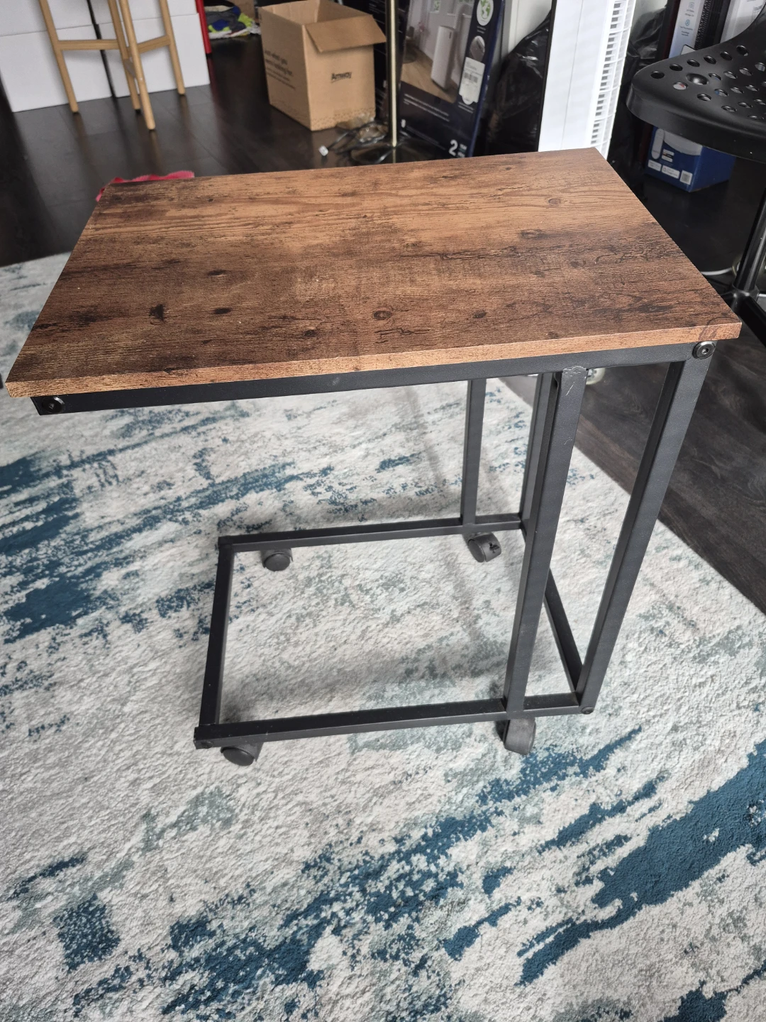 C-Table with Wheels