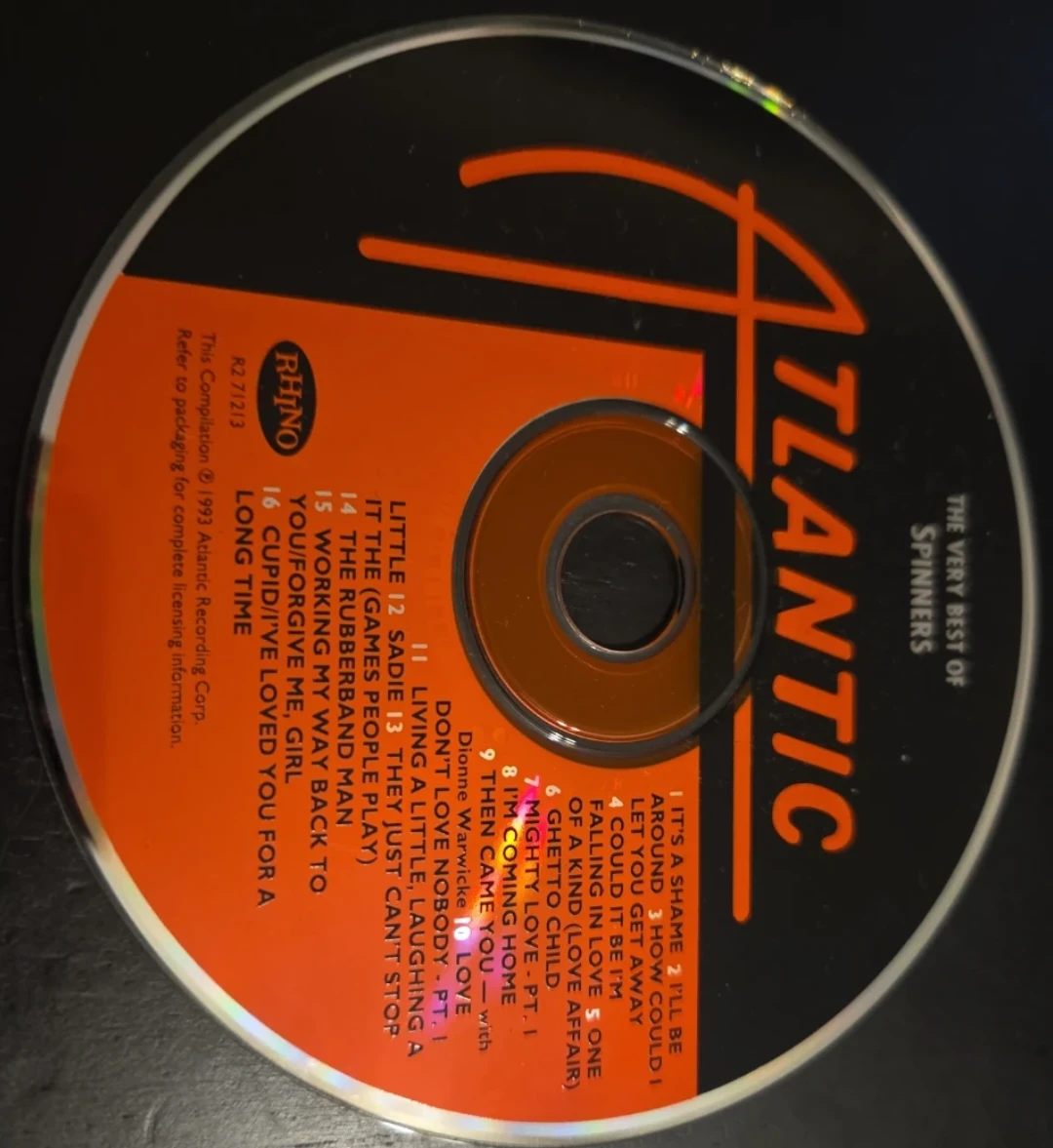 The Very Best of Spinners CD Only Atlantic Records 1993 - photo 3