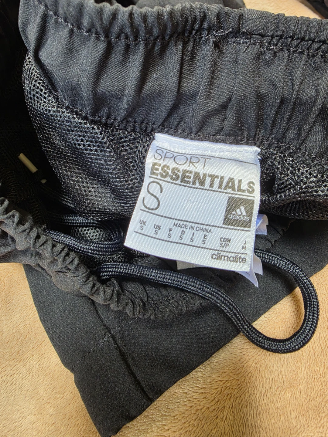 Adidas Sport Essentials Athletic Shorts - Black - Size S - photo 2