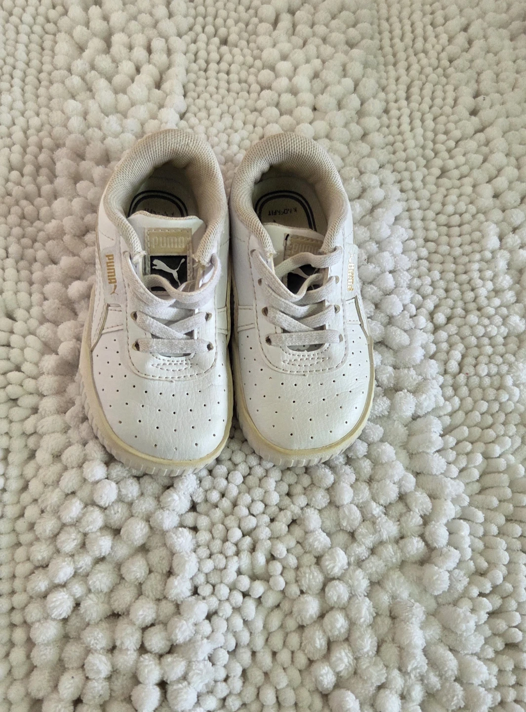 Puma white sneakers