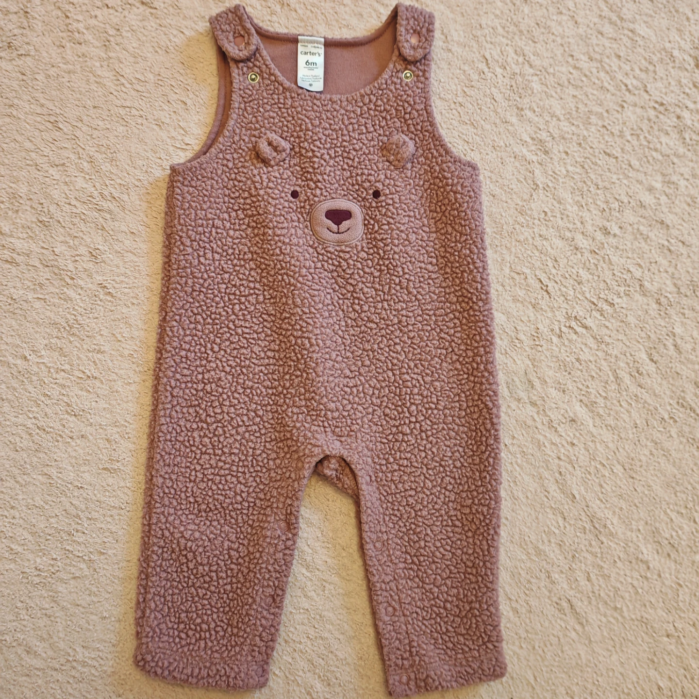 Carter's Bear Sherpa Bunting Suit - 6 Months - photo 3