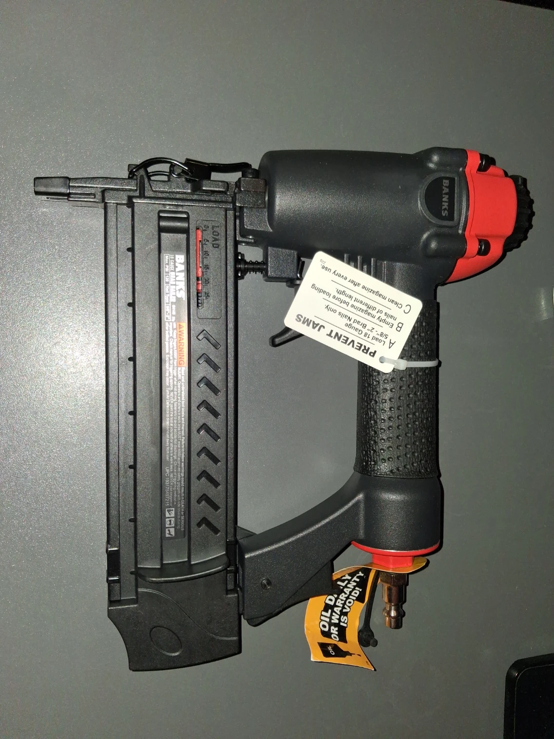Banks 18 Gauge Brad Nailer