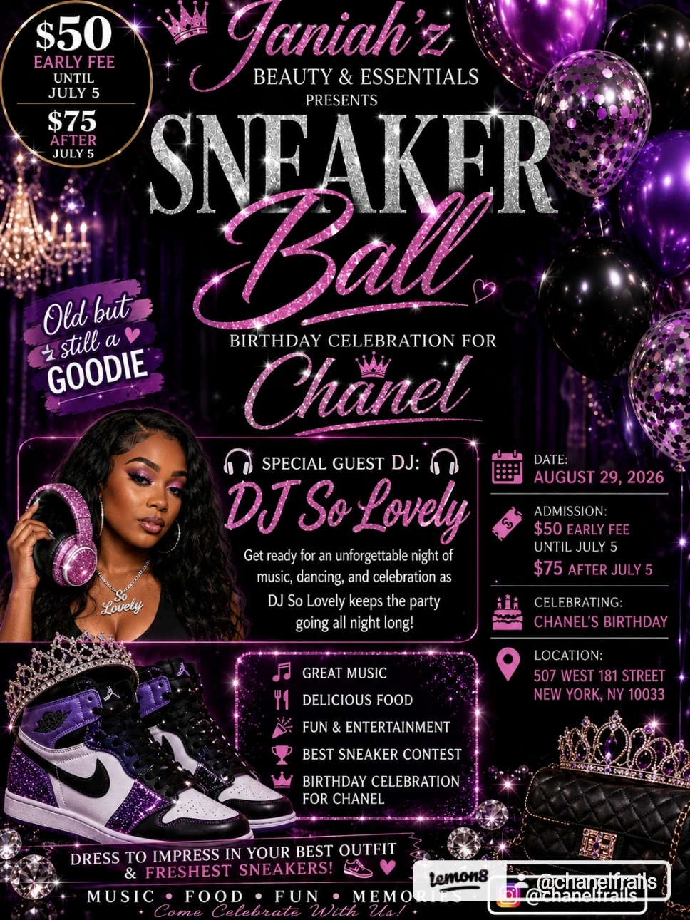 Sneakers Ball Tickets