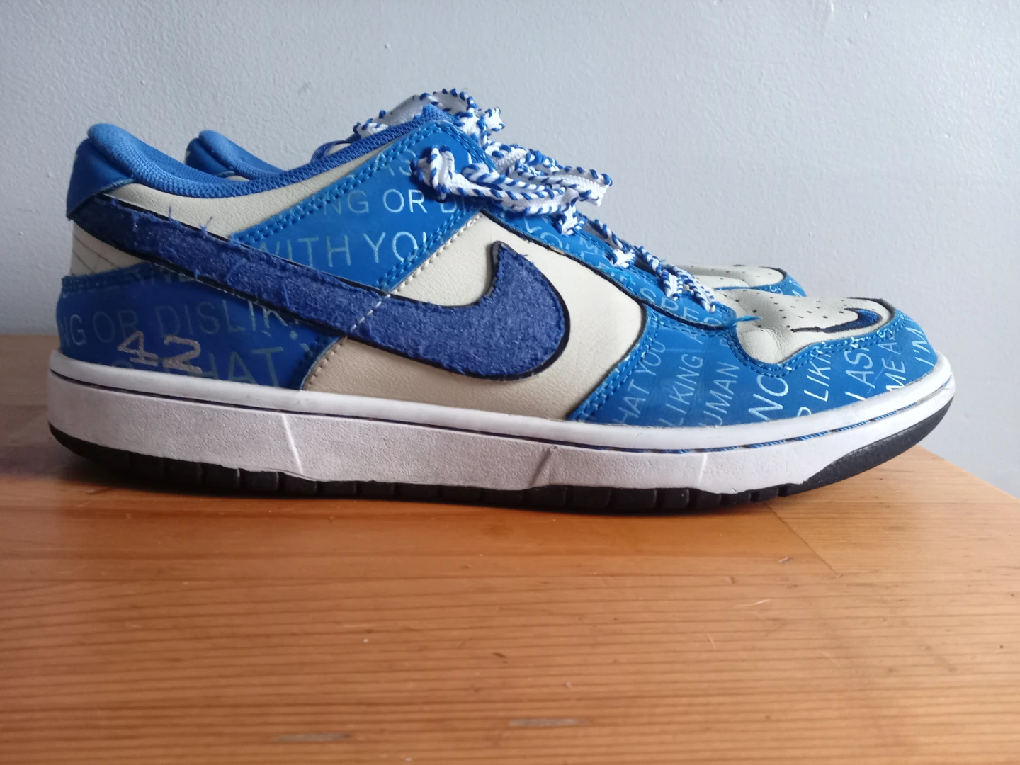 Nike Dunk Low "Free 99" Blue Sneakers - photo 4