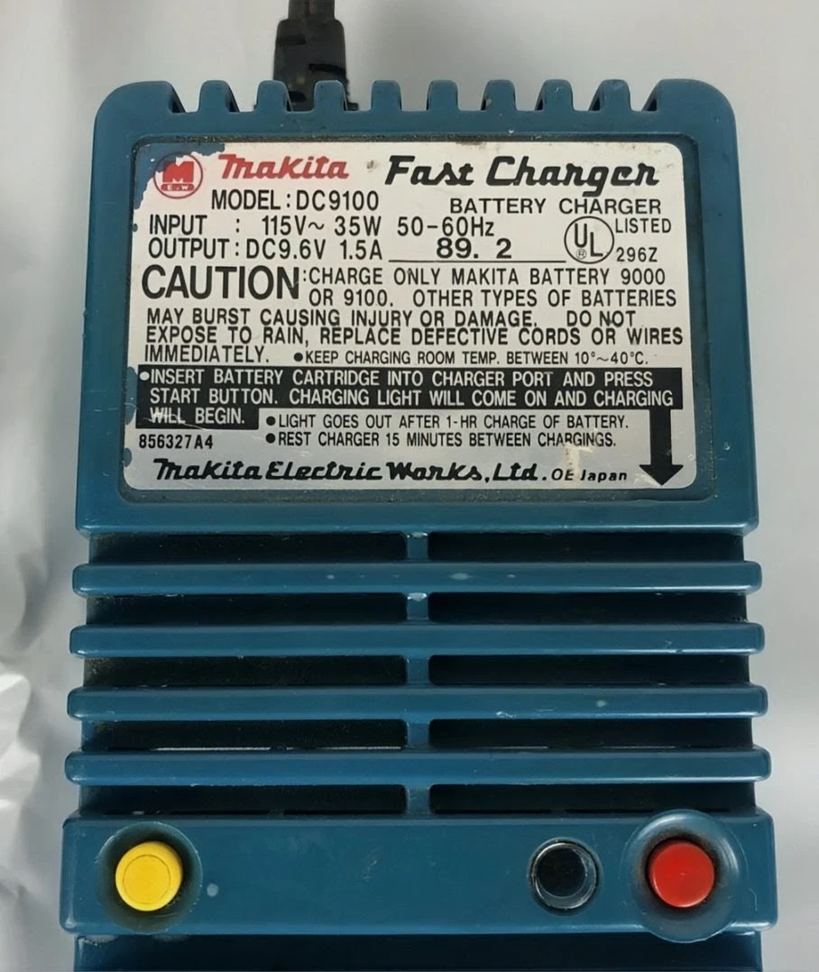Makita DC9100 Fast Battery Charger - photo 3